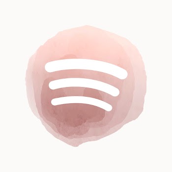 Spotify app icon vector with a watercolor… | Free stock illustration | High Resolution graphic