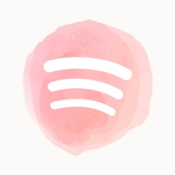 Spotify app icon with a watercolor graphic… | Free stock illustration | High Resolution graphic