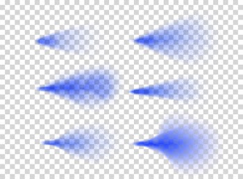 Spray mist realistic set Free Vector