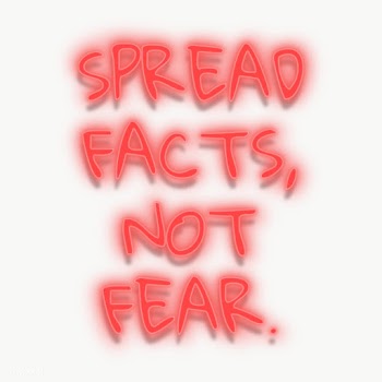 Spread facts, not fear neon sign transparent png | Free  transparent png - 2307471