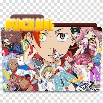 Spring Anime Folder Icon, Punch line transparent background PNG clipart