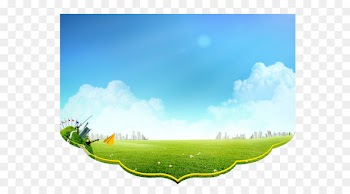 Spring background poster 