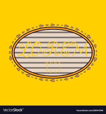 Spring background typography vintage label in vector image