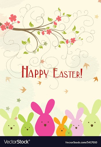 Spring background vector image