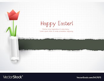 Spring background vector image