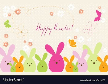 Spring background vector image