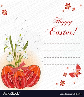 Spring background vector image