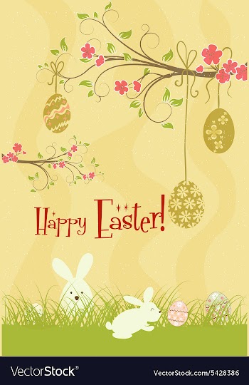 Spring background vector image