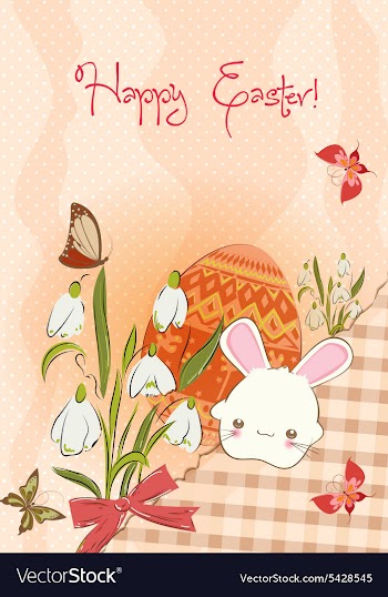 Spring background vector image