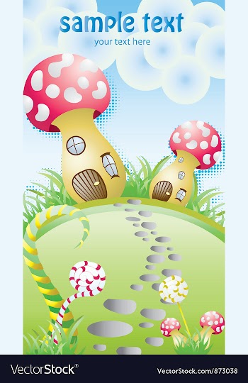 Spring background vector image