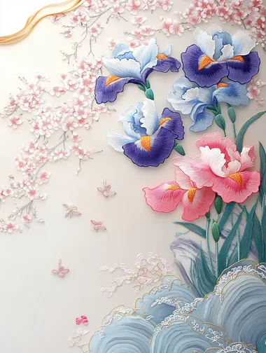Spring Blossoms: Suzhou Embroidery Art Spring Blossoms: Suzhou Embroidery Art