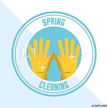 spring cleaning concept