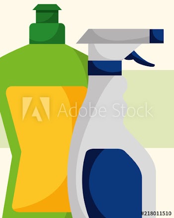spring cleaning concept