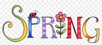 Spring Clip Art - Word Spring Clip Art