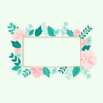 Spring flora mockupl frame illustration | Free stock vector - 562895
