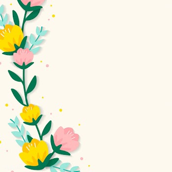 Spring floral border illustration | Free stock vector - 562905