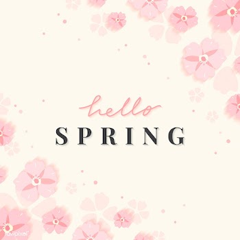 Spring floral border illustration | Free stock vector - 562913