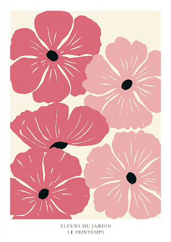 Spring Floral Elegance - Fleurs du Jardin