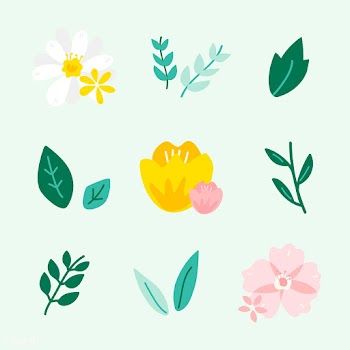 Spring floral illustration collection | Free stock vector - 562888