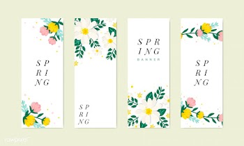 Spring floral illustration collection | Free stock vector - 562915