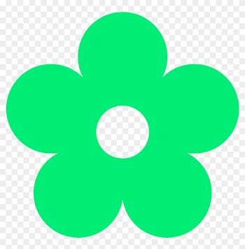 Spring Flowers Clip Art - Flower Clipart One Color
