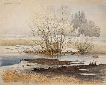 Spring landscape, 1852, Magnus Von | Free Photo - rawpixel