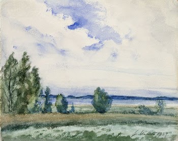 Spring landscape (1939) oil painting | Free Photo - rawpixel