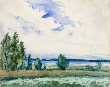 Spring landscape, oil painting. Original | Free Photo - rawpixel