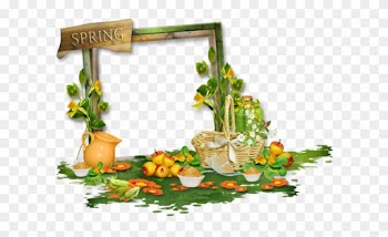 Spring Picture Frame Png