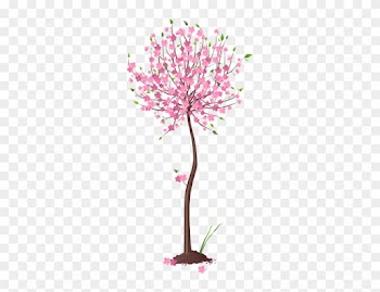 Spring Pink Tree Png Clipart - Pink Tree Png