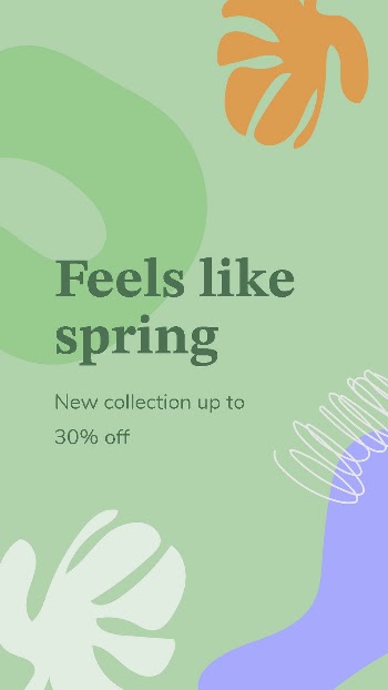 Spring sale template, Instagram story | Free PSD Template - rawpixel