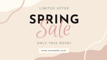 Spring sale template, seasonal  | Free Vector Template - rawpixel