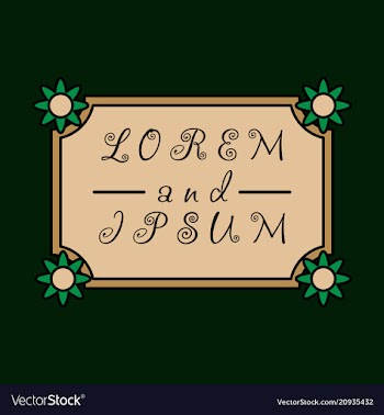 Spring sign of labels signs and borders vector image