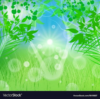 Spring time vector image
