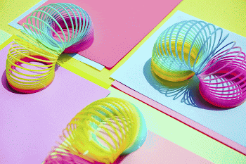Spring toy background, colorful Y2K | Free Photo - rawpixel
