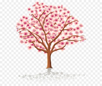 Spring Tree Blossom Clip art - Transparent Spring Tree PNG Clipart 