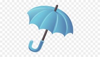 Spring Umbrella Clip Art Spring Umbrella Image Clipartcow - Blue Umbrella Clipart