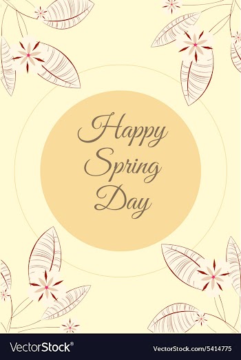 Spring vector image