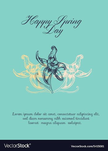 Spring vector image