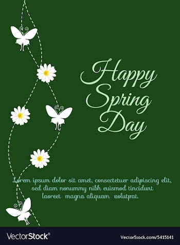 Spring vector image