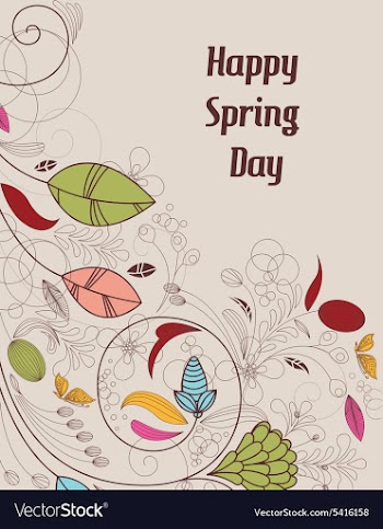 Spring vector image