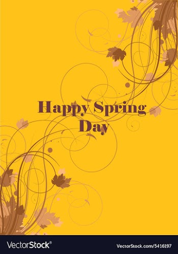 Spring vector image