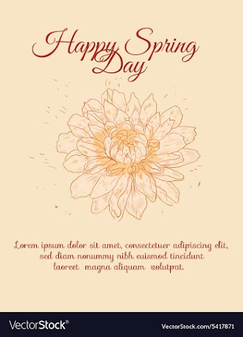 Spring vector image