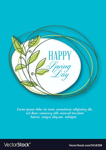Spring vector image