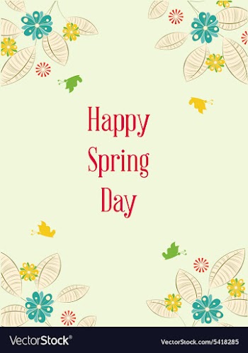 Spring vector image