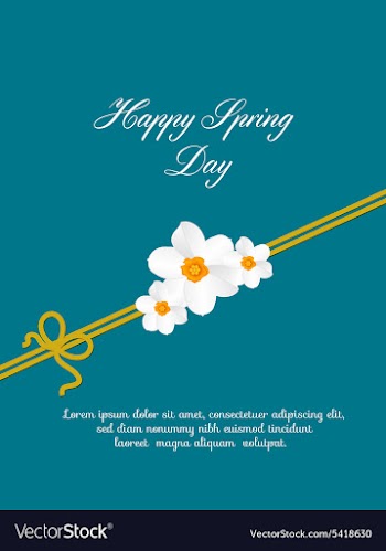 Spring vector image