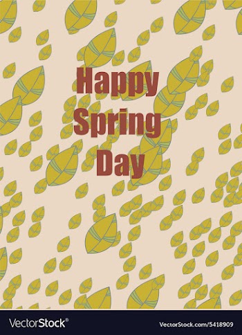 Spring vector image