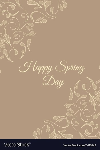 Spring vector image