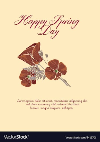 Spring vector image