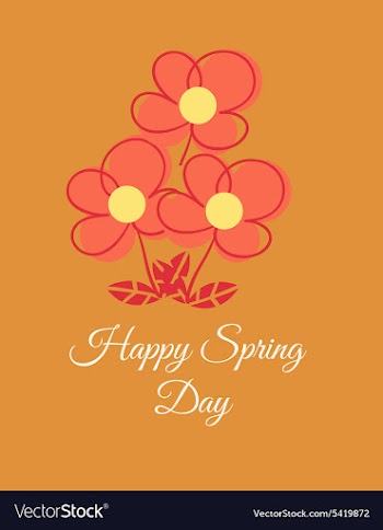 Spring vector image